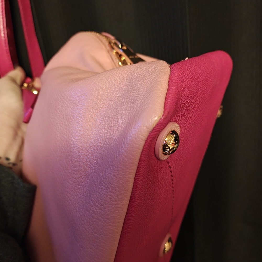 Miu Miu Beau Pink Leather Bag - Picture 6 of 16